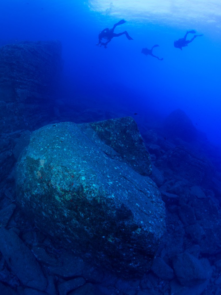 underwater view of a swimming pool